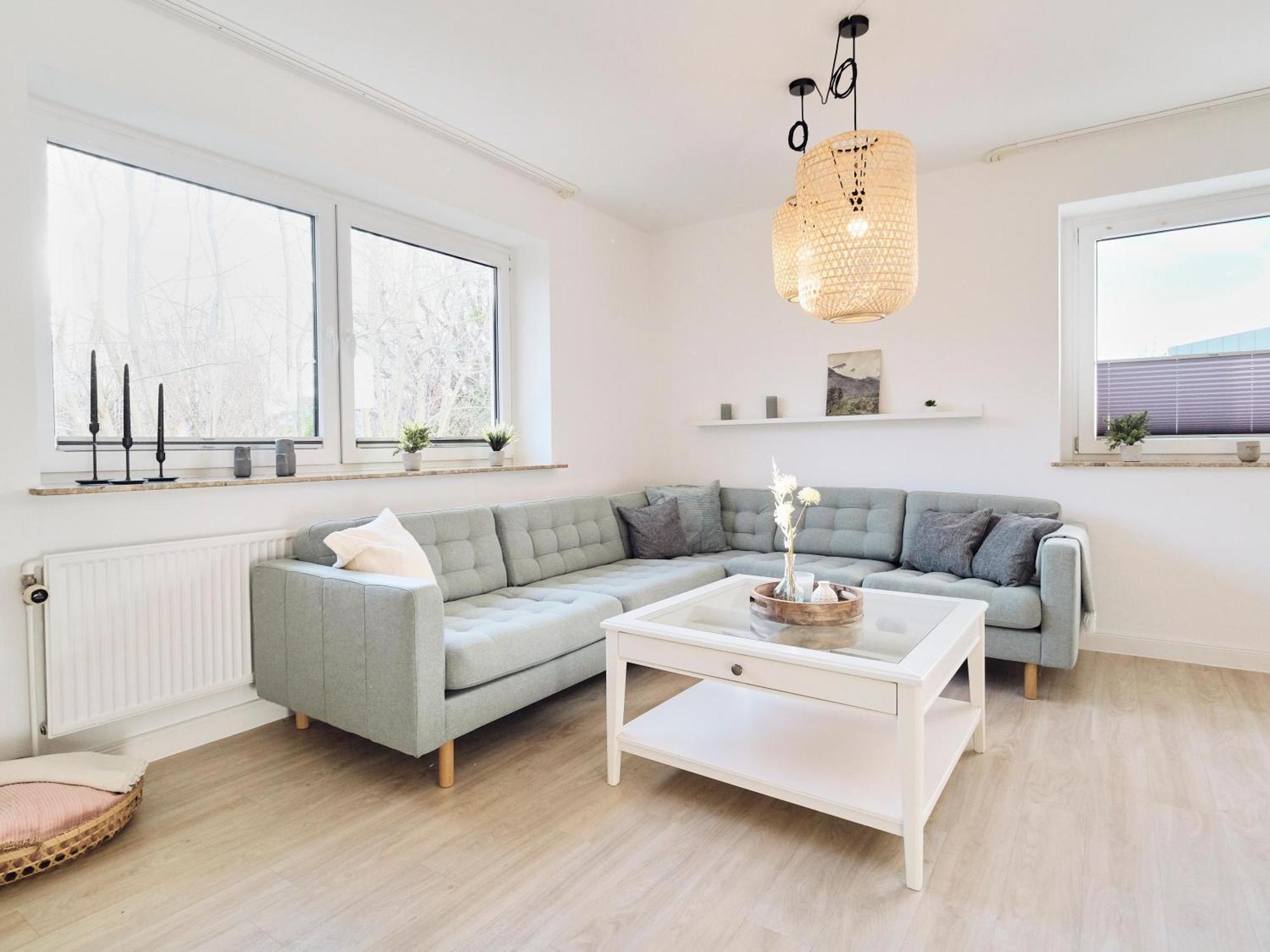 Ferienwohnung "Gilde" Hyggelig Mit Blick Ins Gruene กลึคส์บวร์ก ภายนอก รูปภาพ